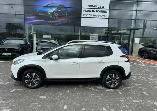 Peugeot 2008 cena 62900 przebieg: 67000, rok produkcji 2019 z Parczew małe 67